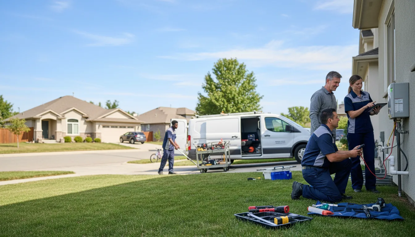 Tankless water heater service in North Springfield, VT